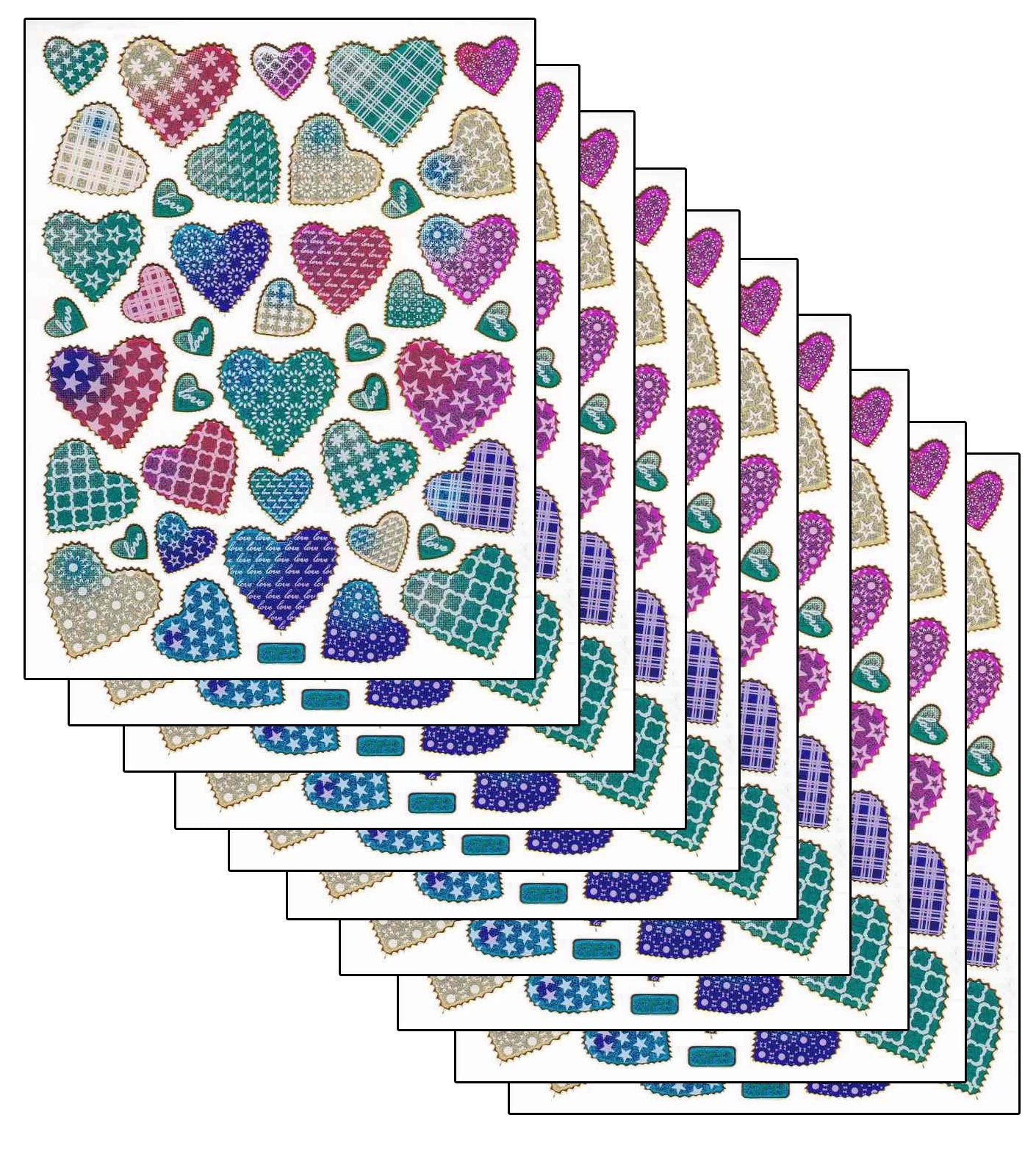 Étoiles étoiles autocollants colorés autocollants effet métallique scintillant pour enfants artisanat maternelle anniversaire 1 feuille 131