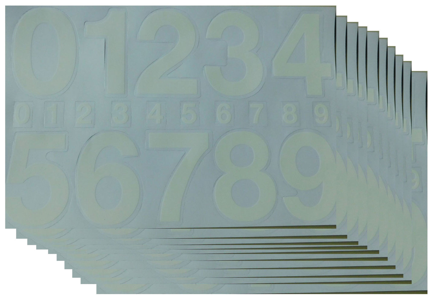 10ER Vorteilsangebot Zahlen Buchstaben Aufkleber Sticker Kinder Basteln Kindergarten Sammeln Geburtstag 10 Bogen 170