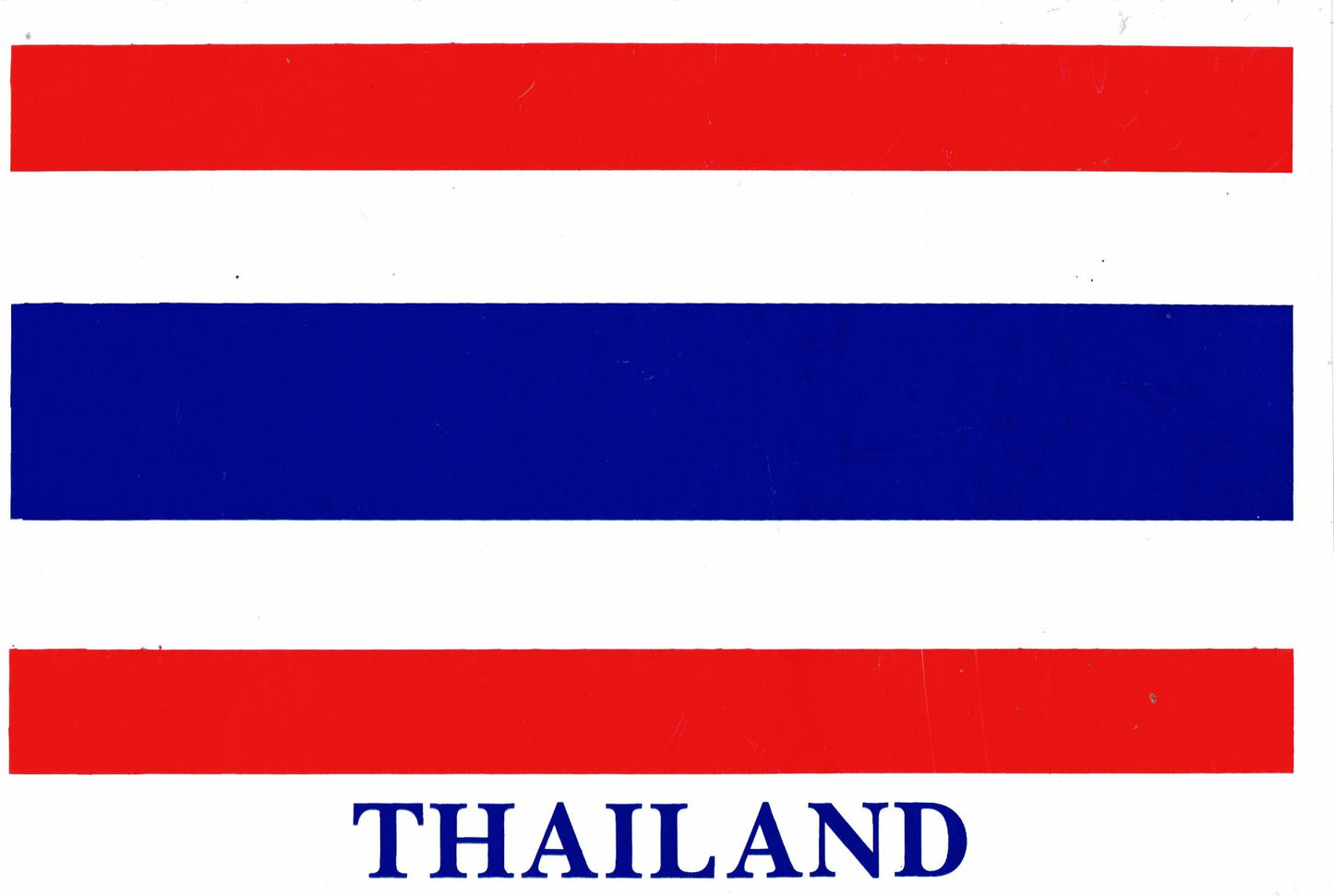 Drapeau : Thaïlande autocollant moto scooter skateboard voiture tuning auto-adhésif 381