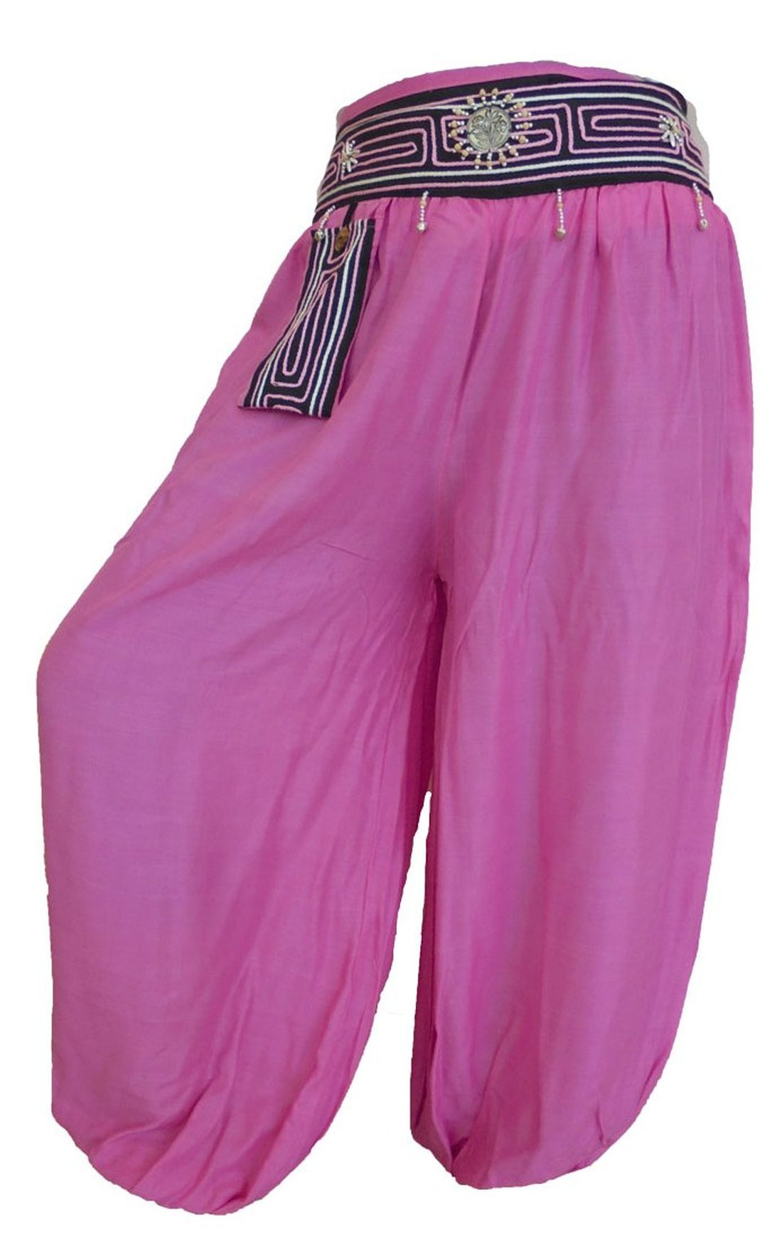 Beaucoup de couleurs moderne unisexe Aladdin pantalon sarouel Asie rayonne Baba Bloomers