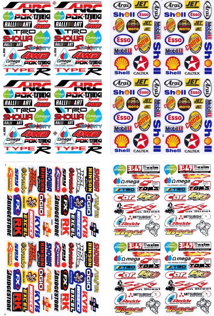 SPAR PACK DE 10 flammes feu orange autocollant moto cyclomoteur scooter skateboard voiture tuning modélisme auto-adhésif 040