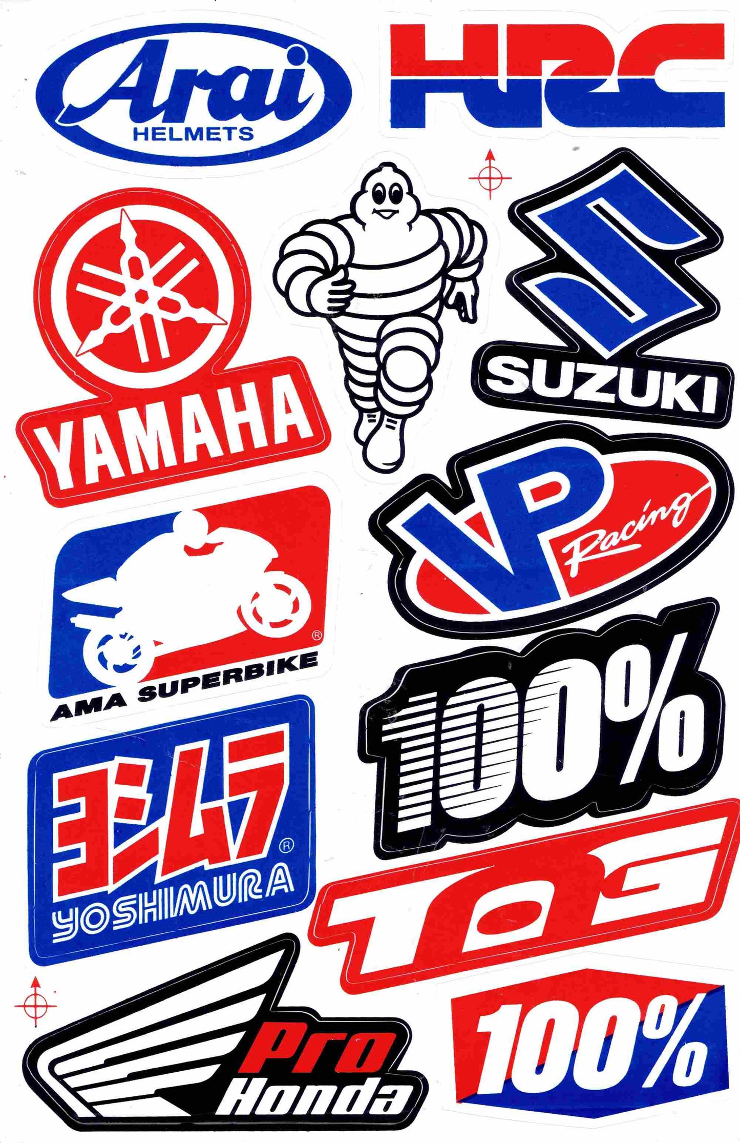 Sponsor sponsors logo autocollant moto scooter skateboard voiture tuning modèle construction auto-adhésif 120