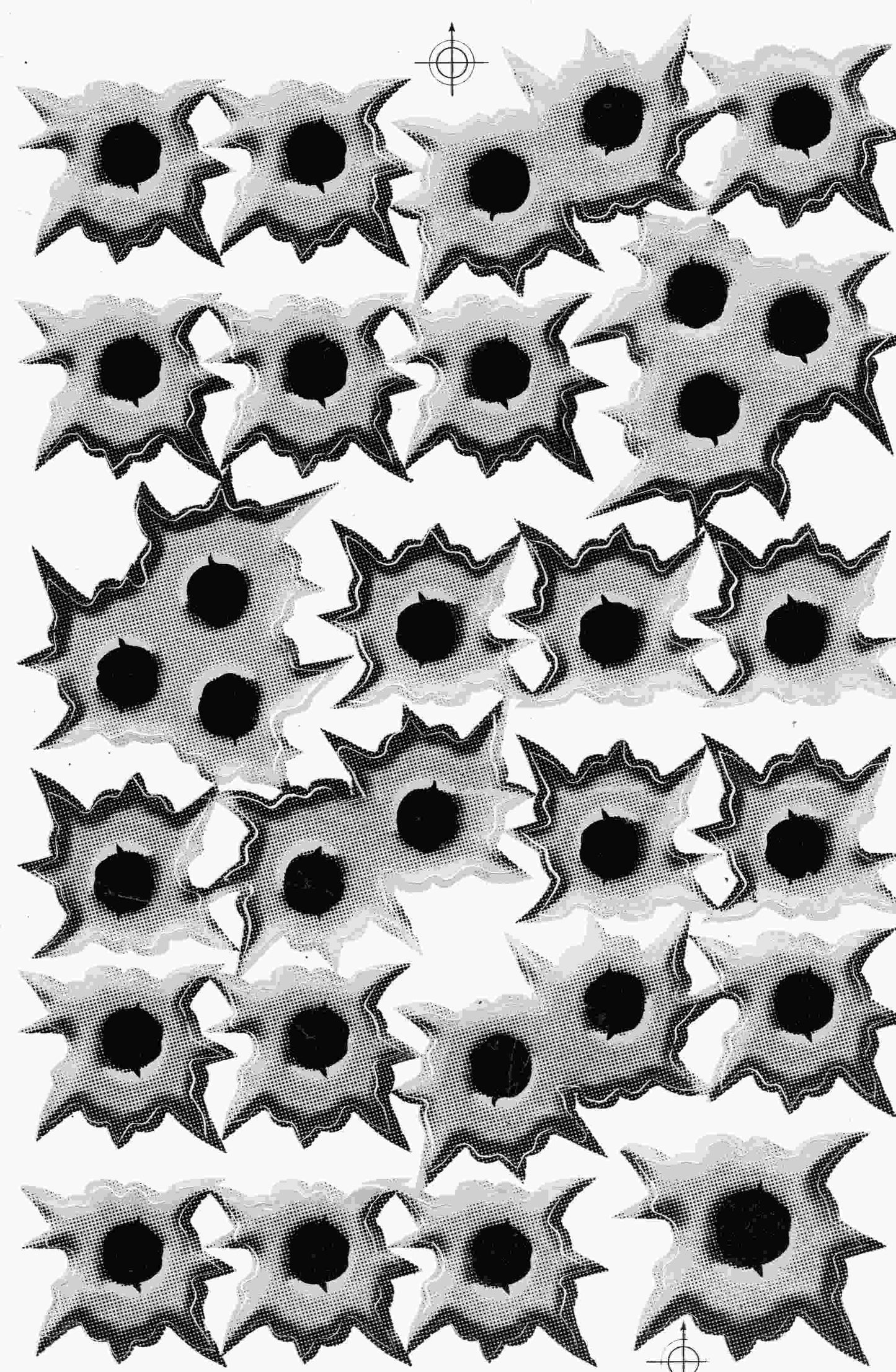 Einschusslöcher grau Aufkleber Sticker Motorrad Roller Skateboard Auto Tuning selbstklebend 412