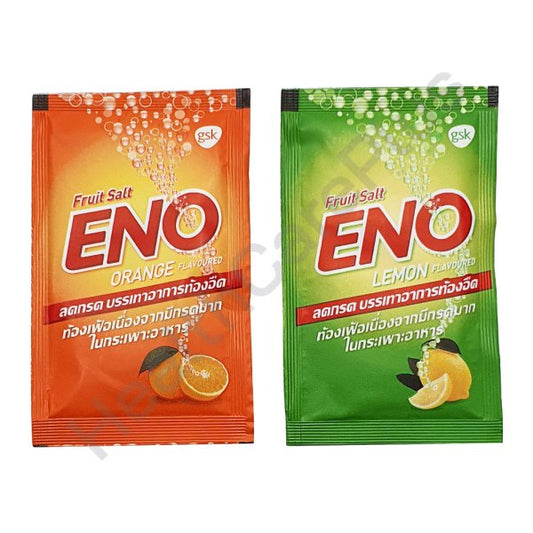 Soulagement rapide de la douleur avec le sel de fruits antiacide ENO – saveur orange/citron 5g