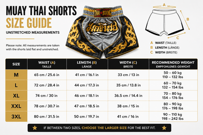 Original Muay Thai Shorts Pink Orange | Thai Boxing Pants Unisex M-3XL