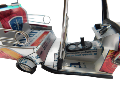 *** Bavaria Beer *** Réplique artisanale détaillée : Taxi TUK TUK de Thaïlande - 14x7x6 cm