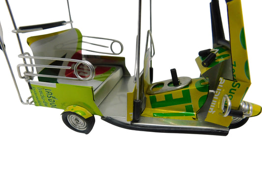 *** 7up Lemon Soda *** Detailgetreue Handgefertigte Nachbildung: TUK TUK Taxi aus Thailand - 14x7x6 cm