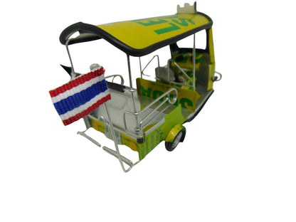 *** 7up Lemon Soda *** Detailed Handmade Replica: TUK TUK Taxi from Thailand - 14x7x6 cm