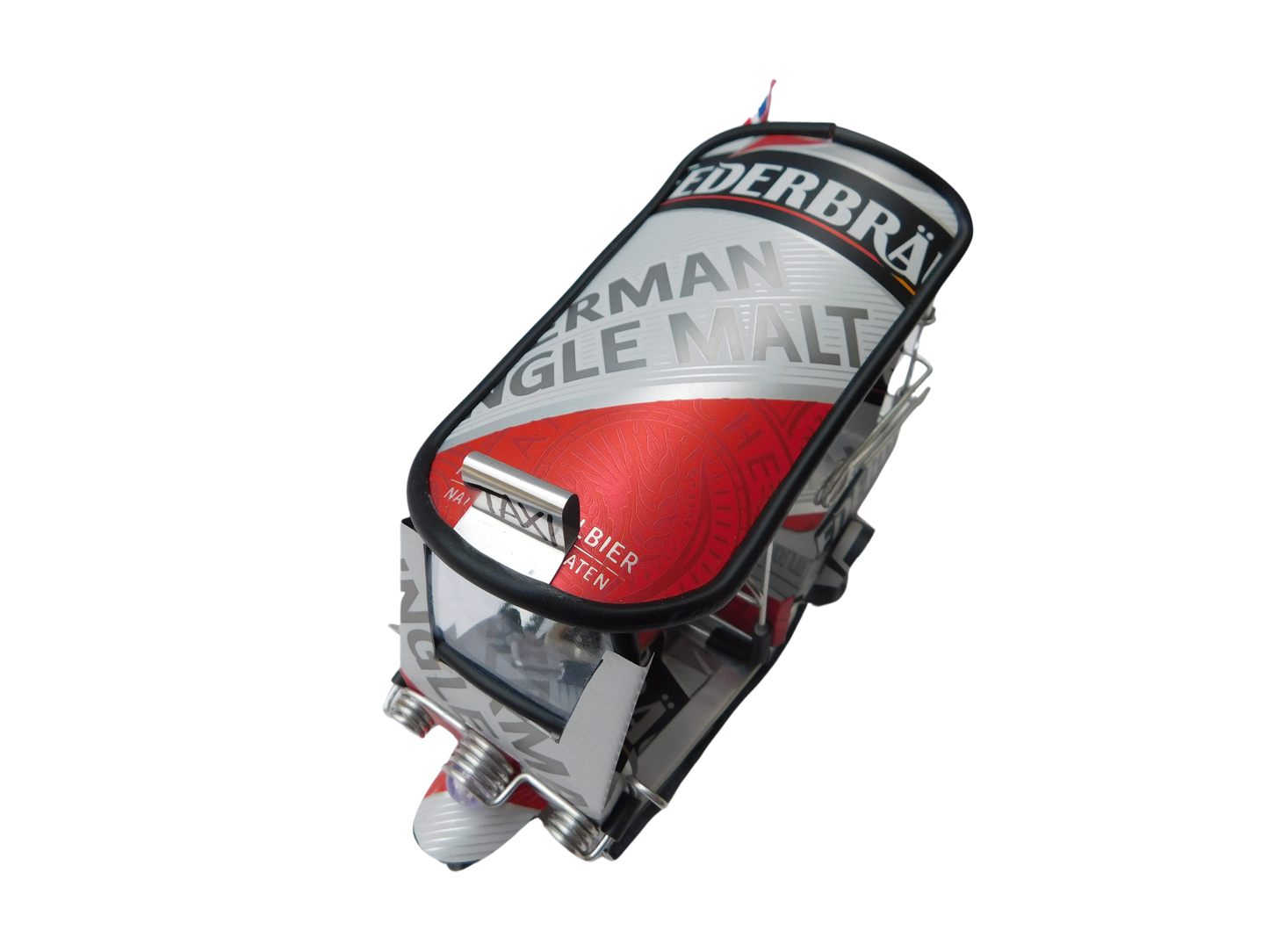 *** Bière Federbräu *** Réplique artisanale détaillée : Taxi TUK TUK de Thaïlande - 14x7x6 cm