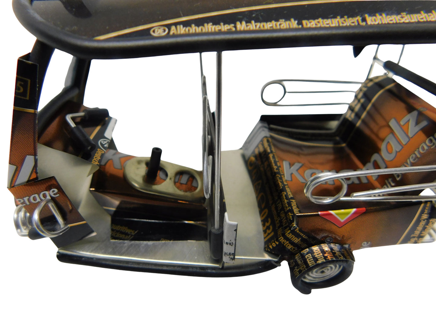 *** Karamalz Malt Beer *** Detailed Handcrafted Replica: Tuk Tuk Taxi from Thailand - 14x7x6 cm