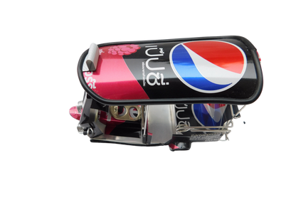*** Pepsi Black *** Réplique artisanale détaillée : Tuk Tuk Taxi de Thaïlande - 14x7x6 cm