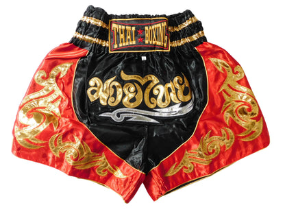 Original Muay Thai Shorts Grey Gold | Thai Boxing Shorts Unisex M-3XL