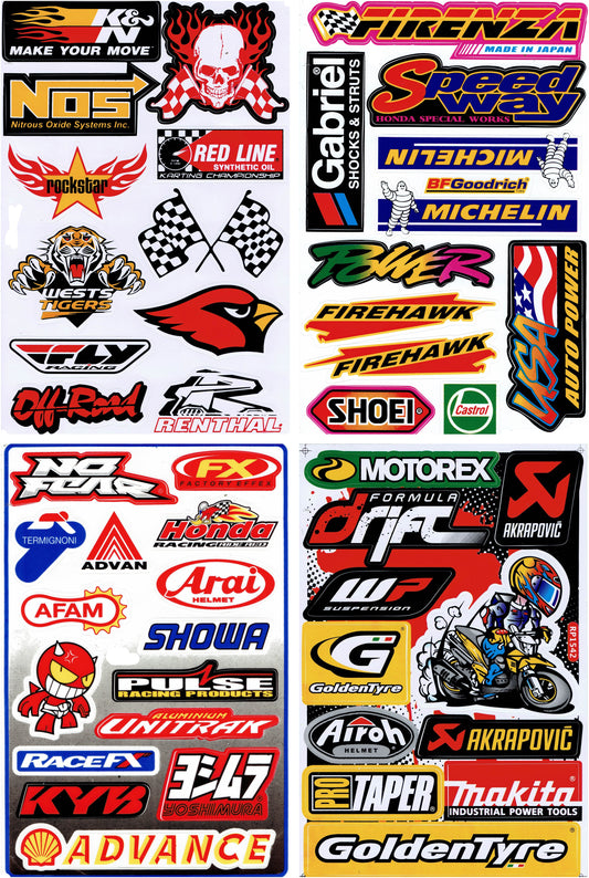 SPAR PACK DE 10 flammes feu orange autocollant moto cyclomoteur scooter skateboard voiture tuning modélisme auto-adhésif 040