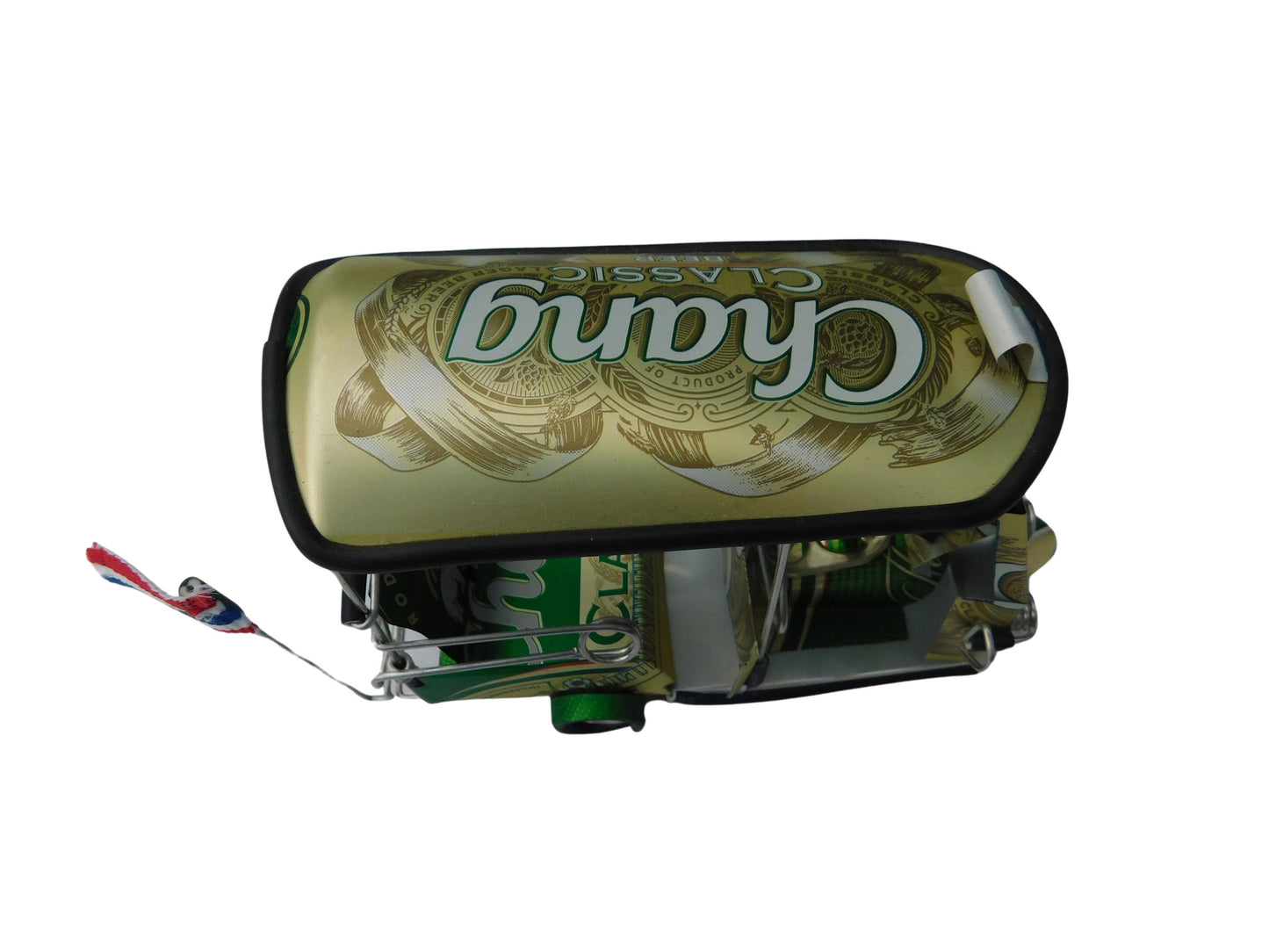 *** Chang Beer *** Detailed Handcrafted Replica: TUK TUK Taxi from Thailand - 14x7x6 cm