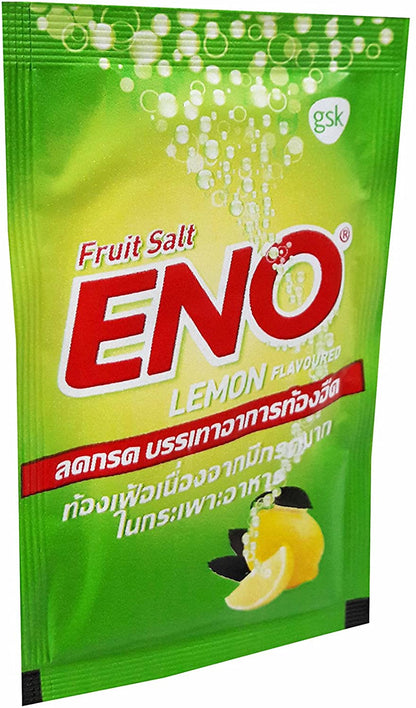 Soulagement rapide de la douleur avec le sel de fruits antiacide ENO – saveur orange/citron 5g