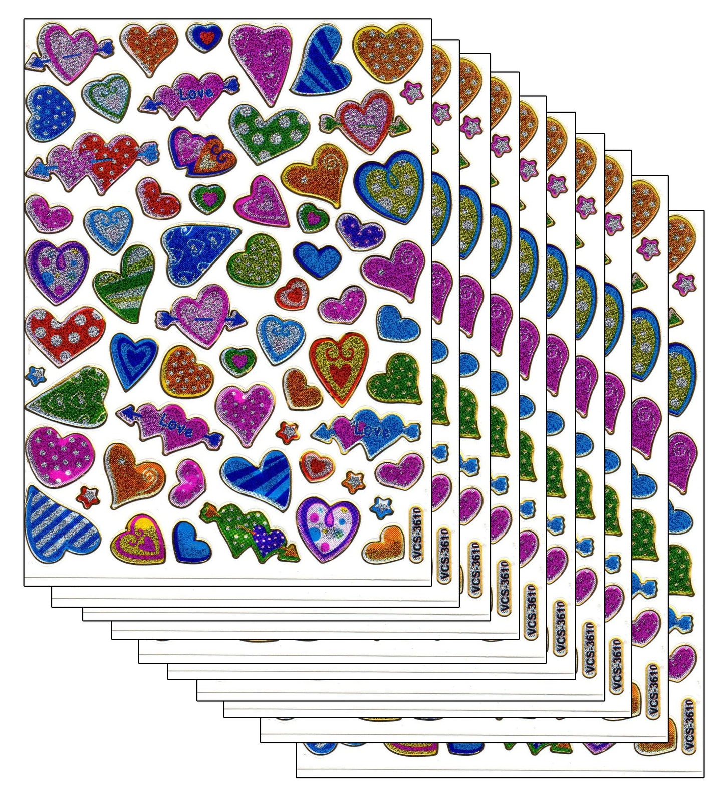 Étoiles étoiles autocollants colorés autocollants effet métallique scintillant pour enfants artisanat maternelle anniversaire 1 feuille 131