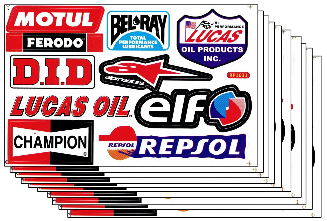 SPAR PACK DE 10 flammes feu orange panthère autocollant moto cyclomoteur scooter skateboard voiture tuning modélisme auto-adhésif 310
