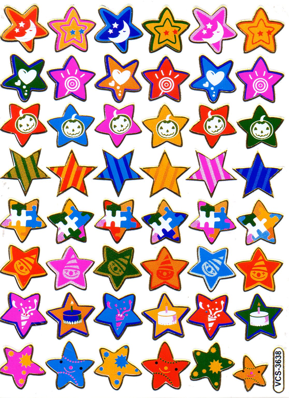 Étoiles étoiles autocollants colorés autocollants effet métallique scintillant pour enfants artisanat maternelle anniversaire 1 feuille 131
