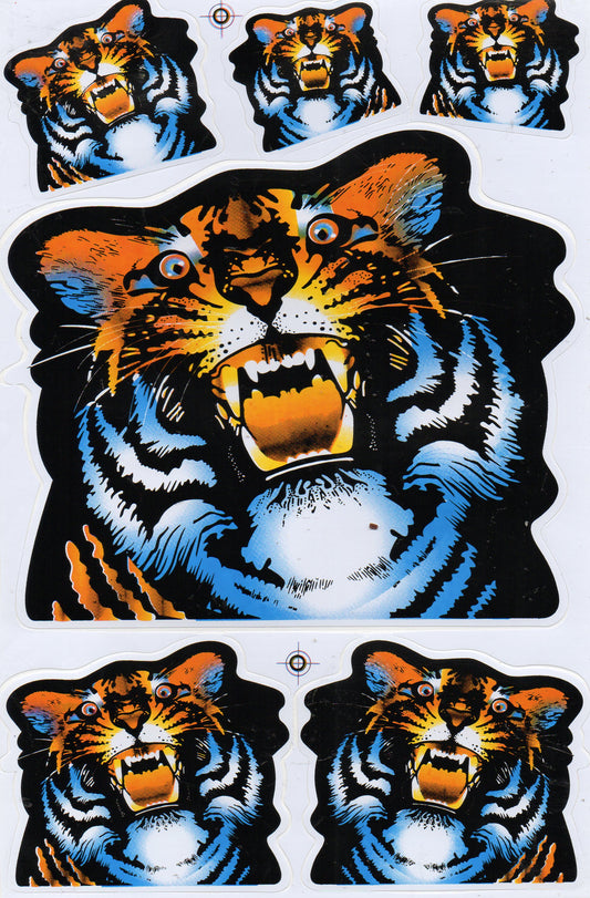 Tigre autocollant moto scooter skateboard voiture tuning modélisme auto-adhésif 018