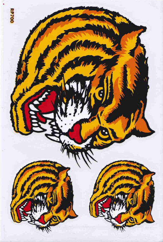 Tigre autocollant moto scooter skateboard voiture tuning modélisme auto-adhésif 440