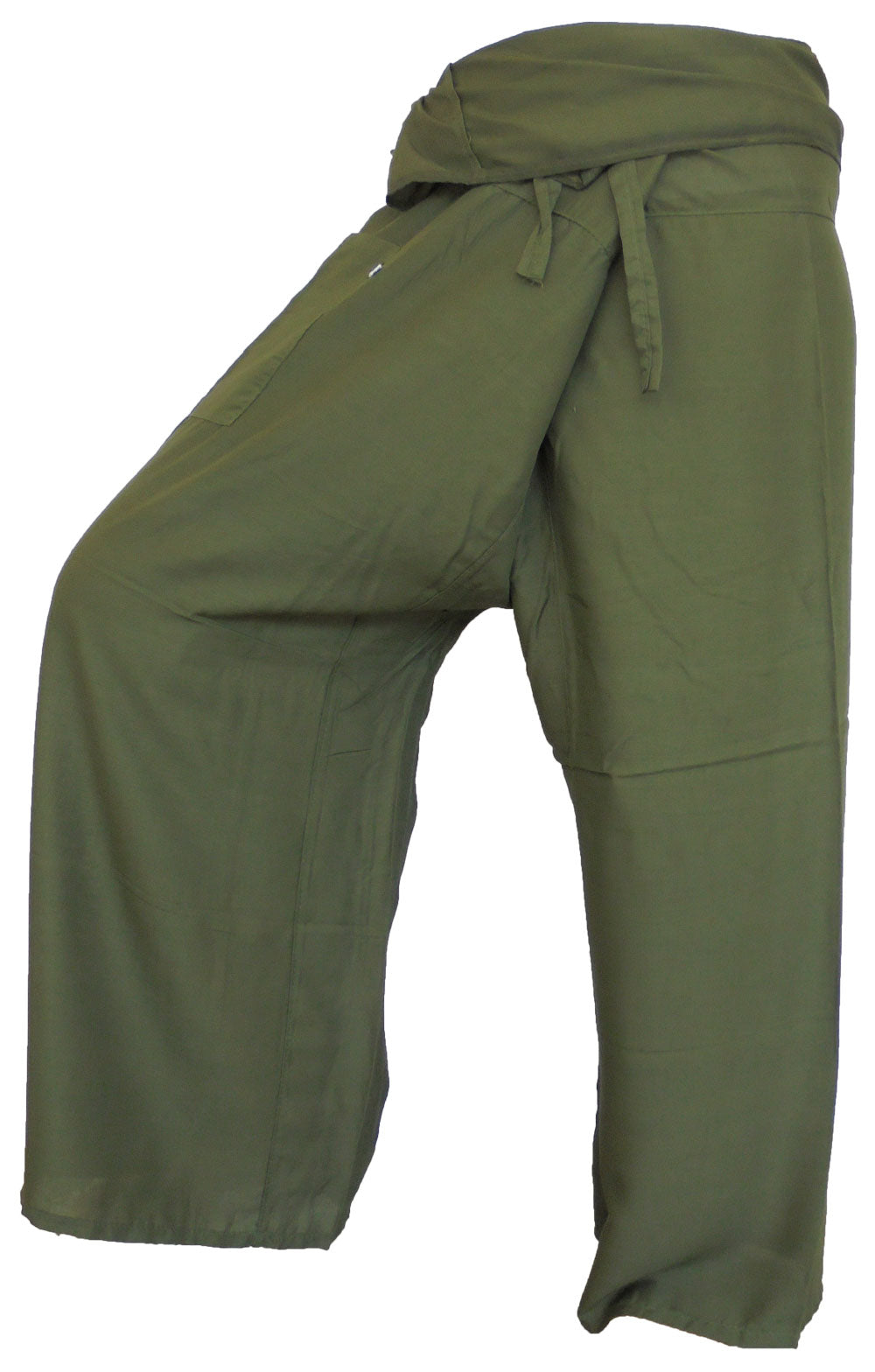 Vielfarbige Fischerhosen: Moderne, geschlechtsneutrale Thai Fisherman Pants aus leichtem Stoff für Yoga und Massage.