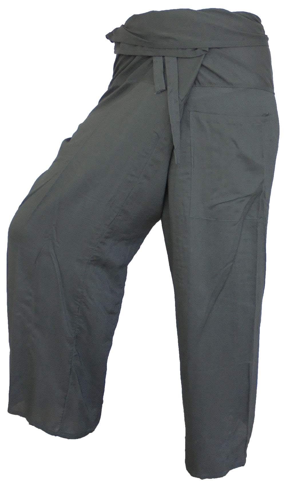Vielfarbige Fischerhosen: Moderne, geschlechtsneutrale Thai Fisherman Pants aus leichtem Stoff für Yoga und Massage.