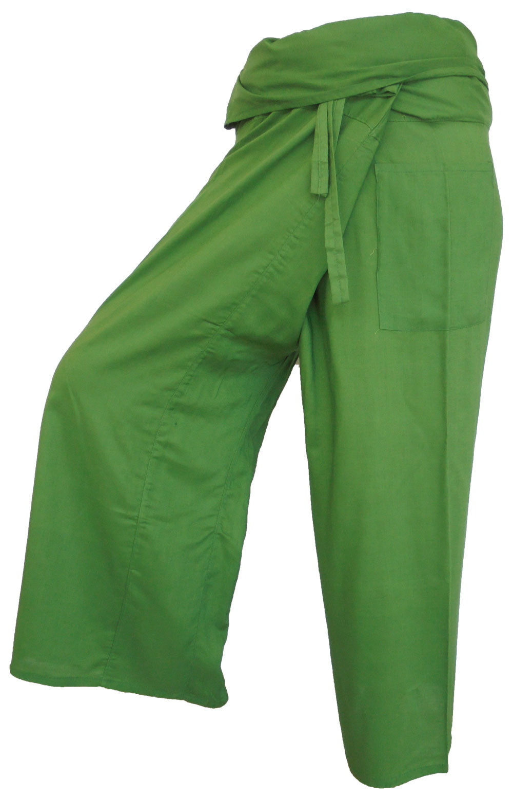 Vielfarbige Fischerhosen: Moderne, geschlechtsneutrale Thai Fisherman Pants aus leichtem Stoff für Yoga und Massage.