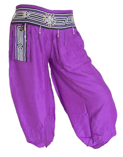 Beaucoup de couleurs moderne unisexe Aladdin pantalon sarouel Asie rayonne Baba Bloomers