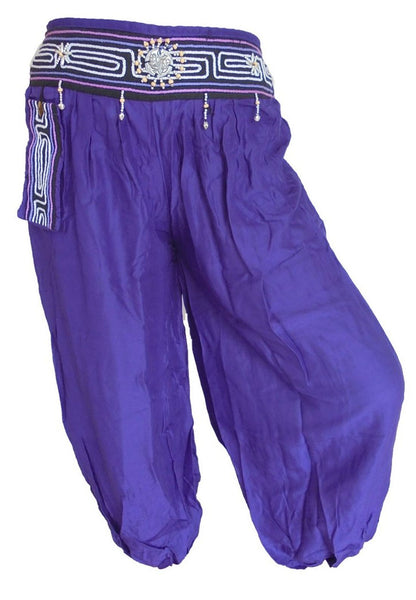 Beaucoup de couleurs moderne unisexe Aladdin pantalon sarouel Asie rayonne Baba Bloomers