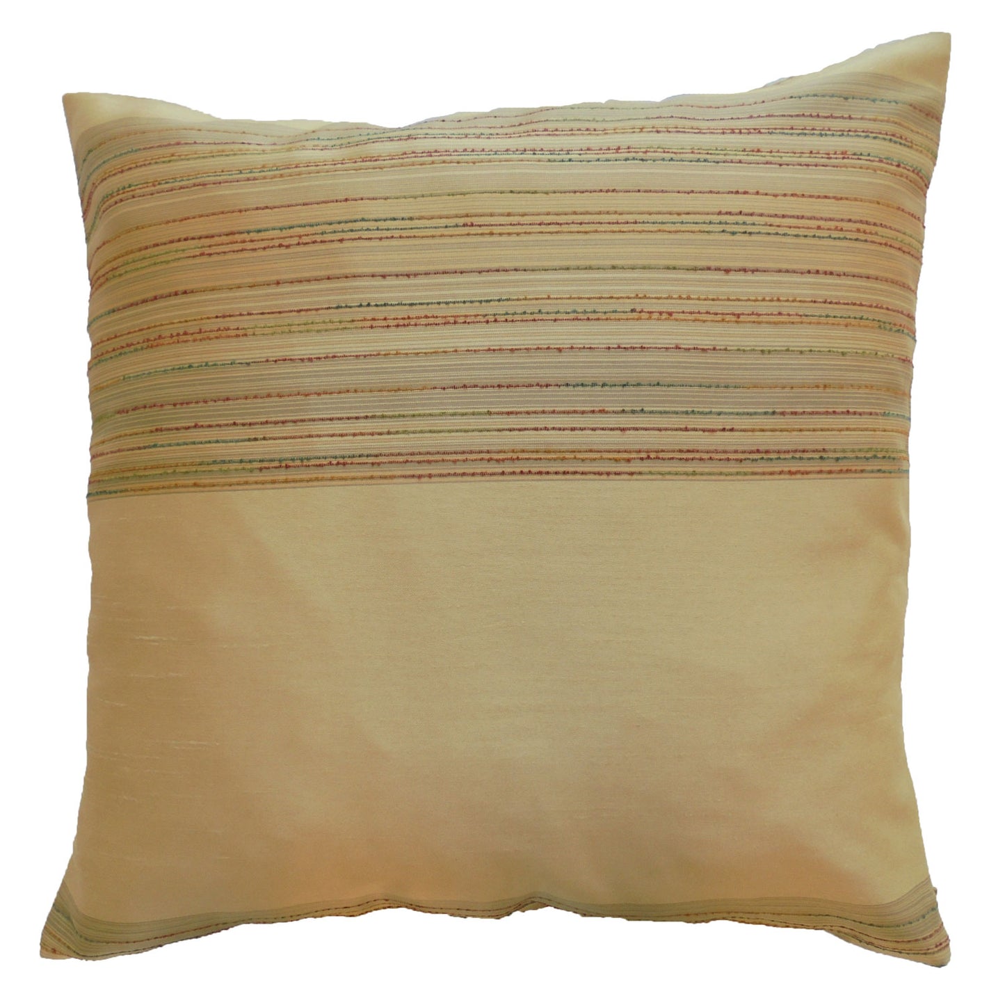 Coussin taie d'oreiller prix spécial diverses couleurs 44x44cm canapé-lit en soie thaïlandaise chaise de jardin