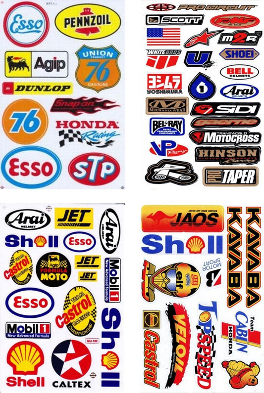 SPAR PACK DE 10 flammes feu orange autocollant moto cyclomoteur scooter skateboard voiture tuning modélisme auto-adhésif 040