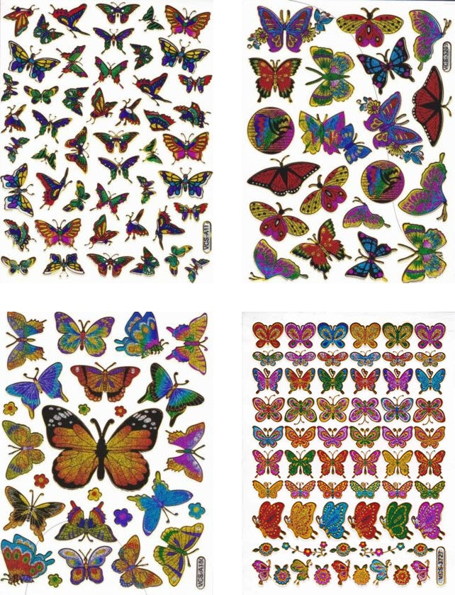 Autocollant de voiture de muscle de voiture effet de paillettes métalliques écoliers artisanat maternelle 1 feuille 250