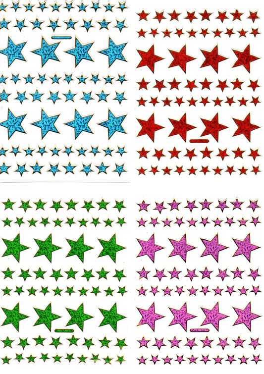 Autocollant de voiture de muscle de voiture effet de paillettes métalliques écoliers artisanat maternelle 1 feuille 250