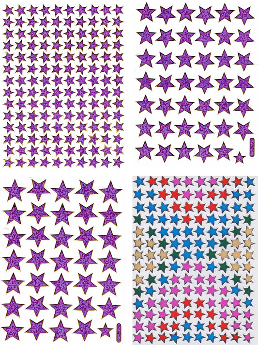 Autocollant de voiture de muscle de voiture effet de paillettes métalliques écoliers artisanat maternelle 1 feuille 250