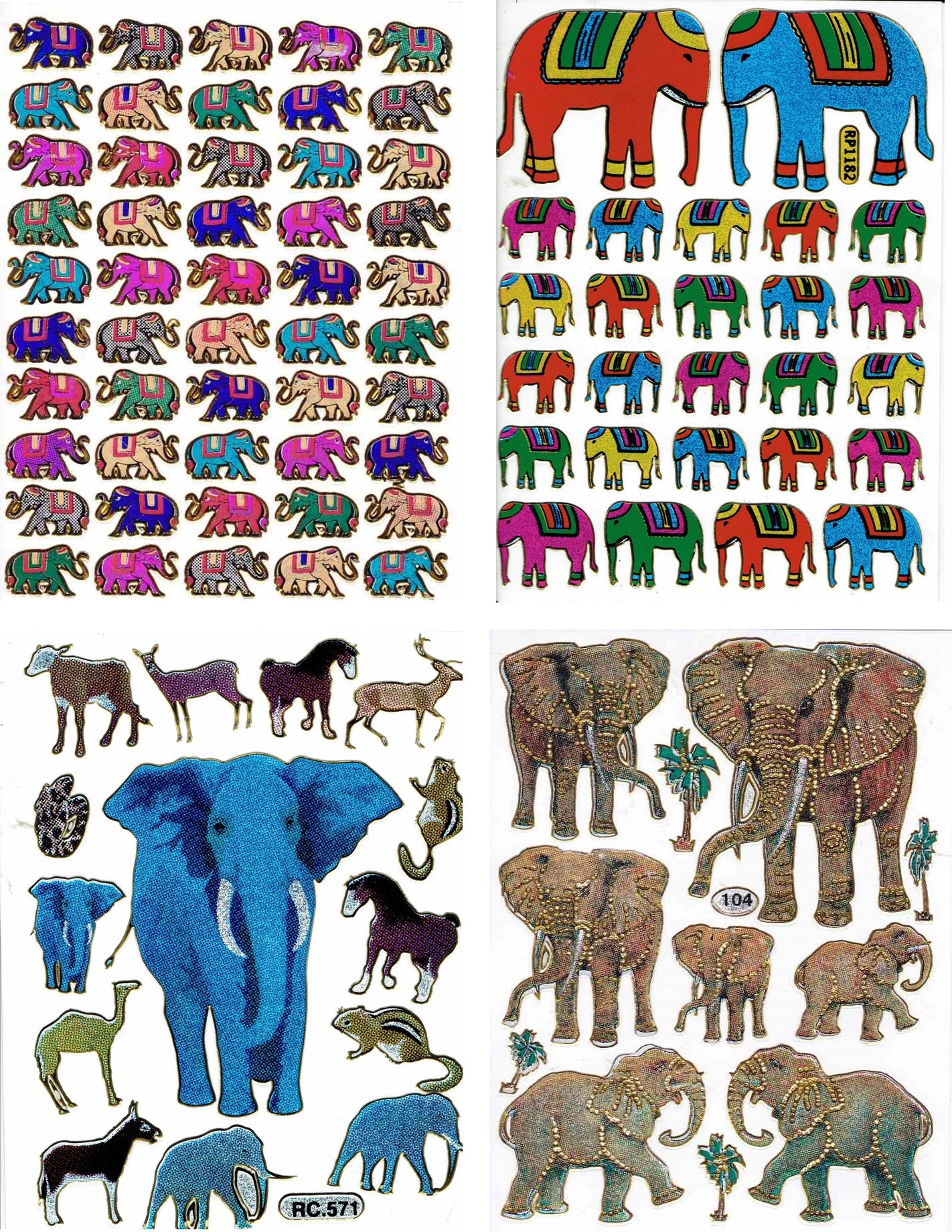 Car muscle car sticker metallic glitter effect school children handicraft kindergarten 1 sheet 250