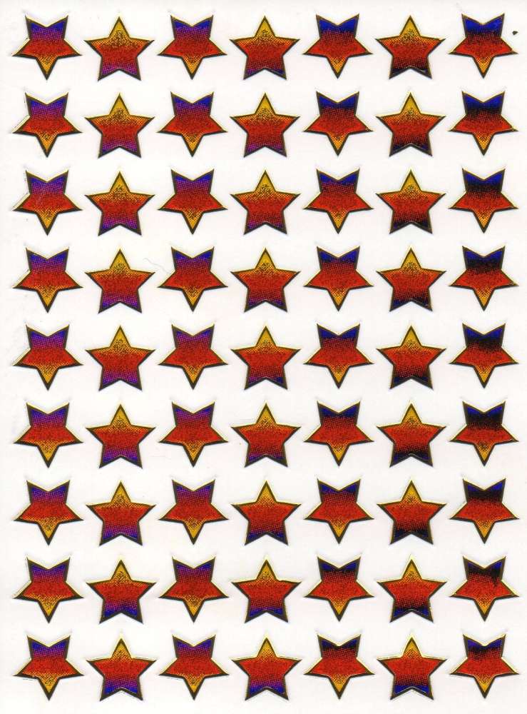 Étoile étoile autocollant coloré autocollant métallisé effet scintillant pour enfants artisanat maternelle anniversaire 1 feuille 133