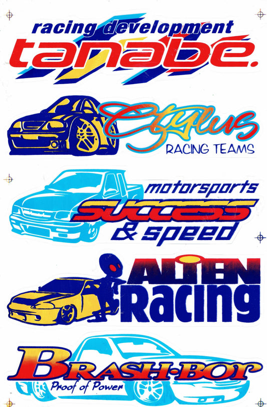 Sponsor Sponsoren Logo Aufkleber Sticker Motorrad Roller Skateboard Auto Tuning Modellbau selbstklebend 138