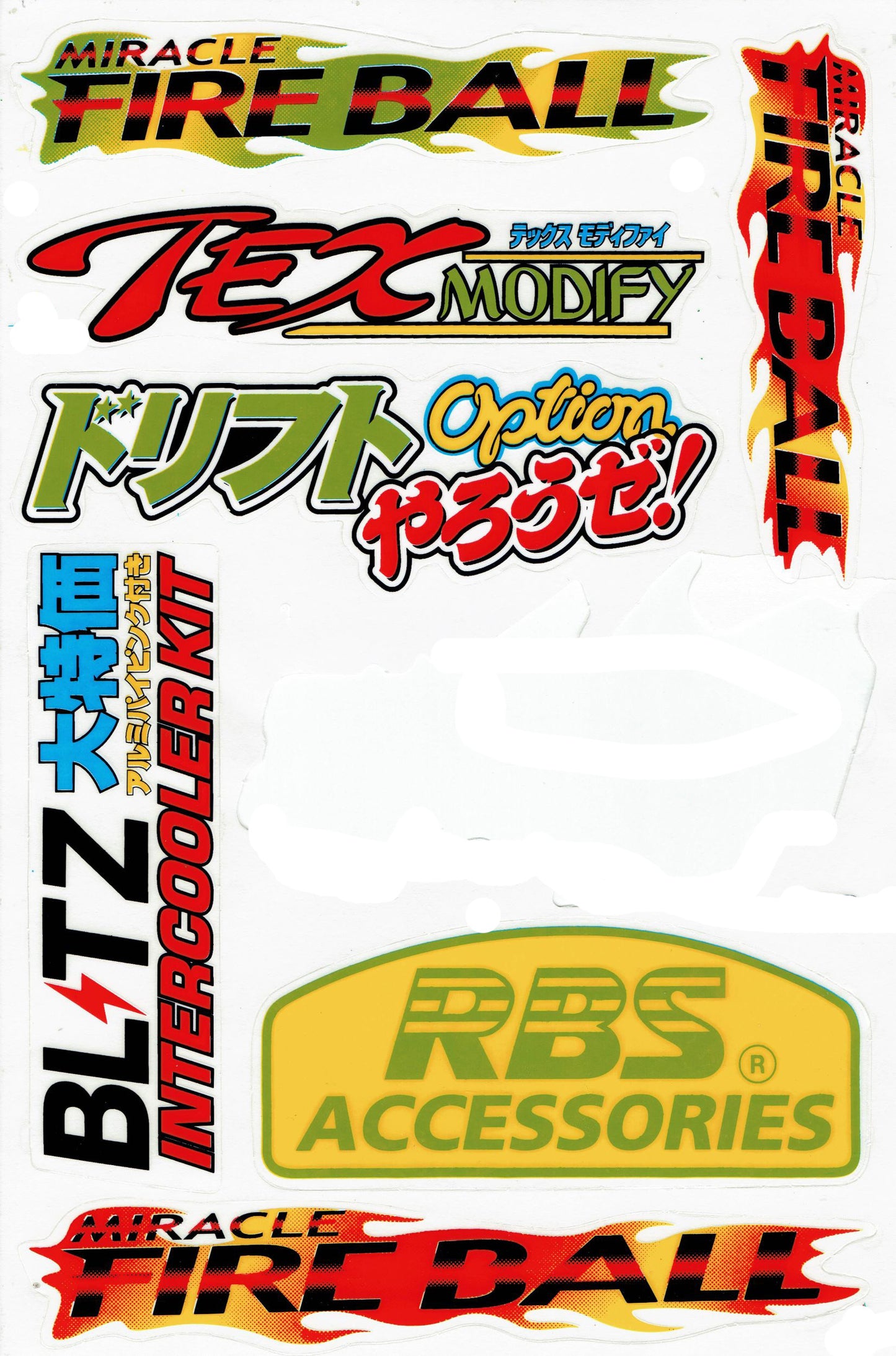 Sponsor sponsors logo sticker motorcycle scooter skateboard car tuning self-adhesive 176