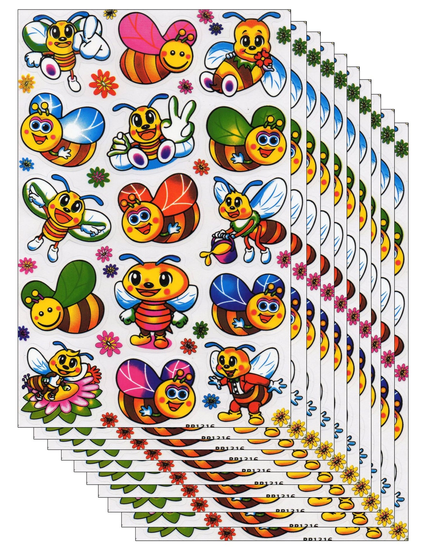 Poissons mer aquarium poissons animaux autocollants pour enfants artisanat maternelle anniversaire 1 feuille 145