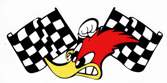 Woody Woodpecker Aufkleber Motorrad Fahrrad Skateboard Auto Tuning selbstklebend 412