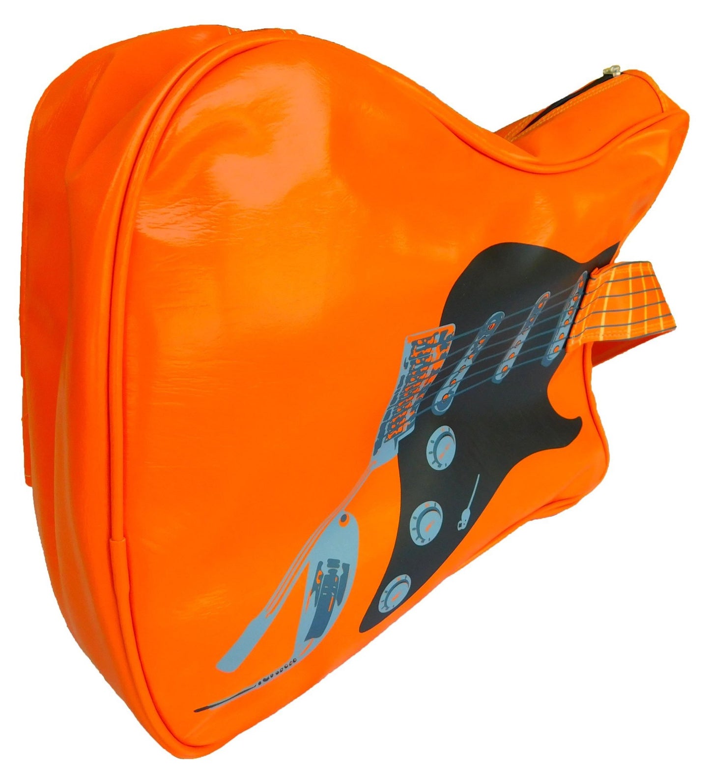 Vintage Guitar Bag Women - Retro Design Shoulder Bag, Adjustable