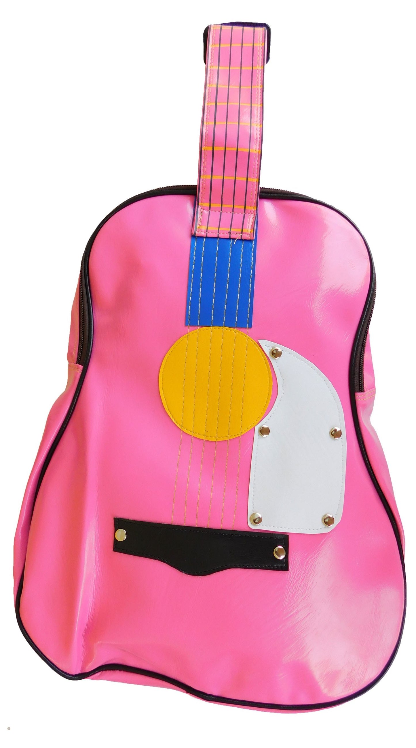 Vintage Guitar Bag Women - Retro Design Shoulder Bag, Adjustable