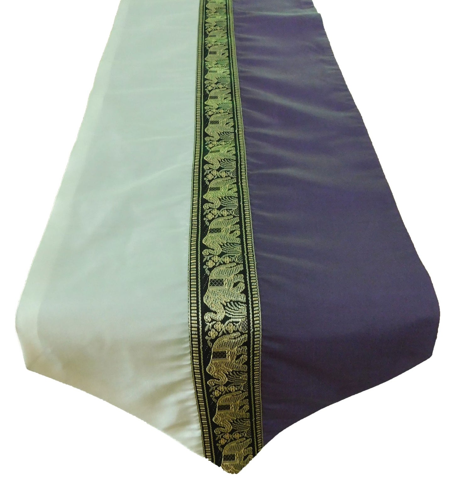 Chemin de table avec motif éléphant fête banquet Noël festival anniversaire fête de mariage salon cuisine nappe en soie thaïlandaise Thai Silk