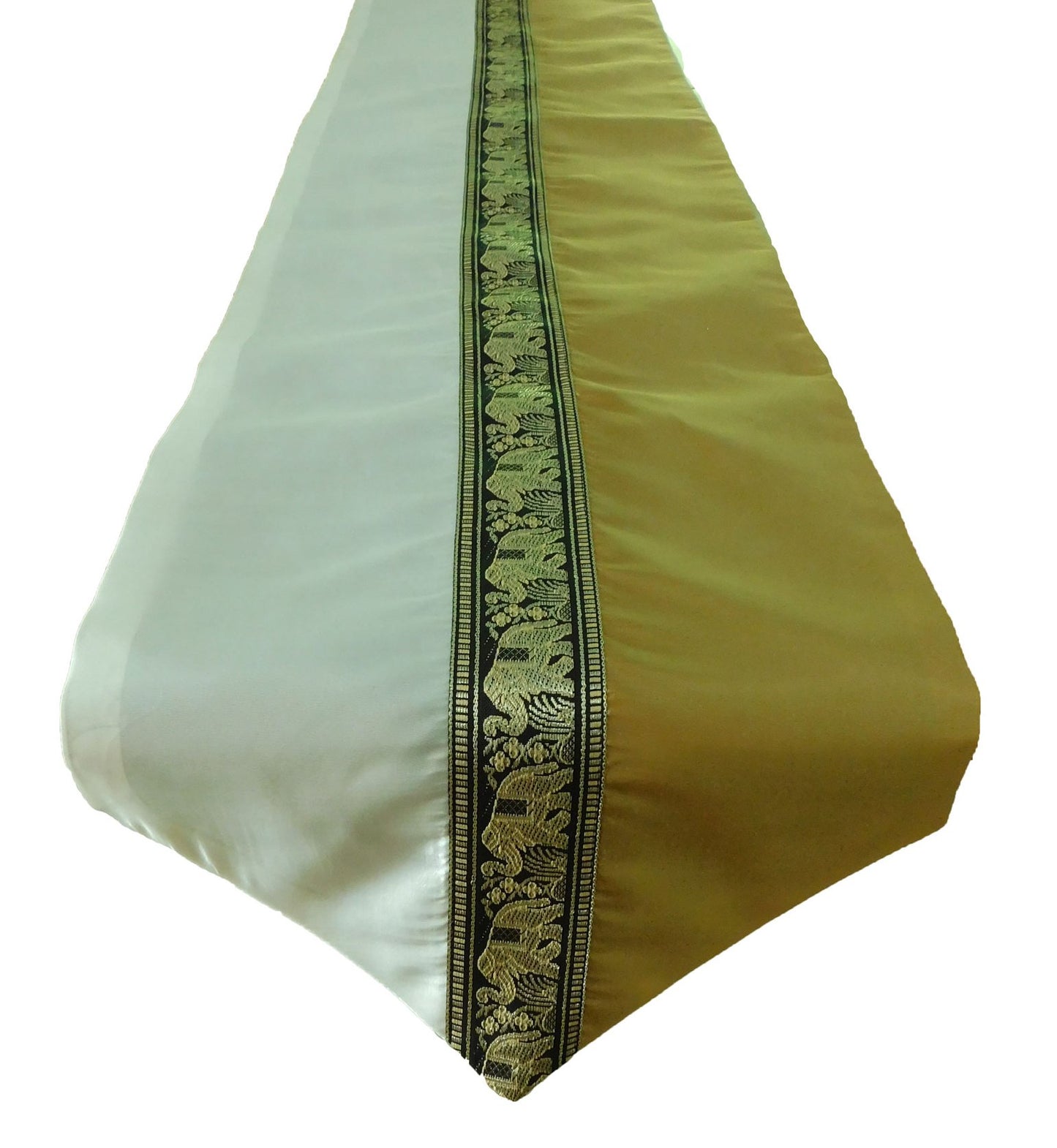 Chemin de table avec motif éléphant fête banquet Noël festival anniversaire fête de mariage salon cuisine nappe en soie thaïlandaise Thai Silk