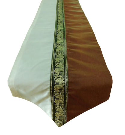 Chemin de table avec motif éléphant fête banquet Noël festival anniversaire fête de mariage salon cuisine nappe en soie thaïlandaise Thai Silk