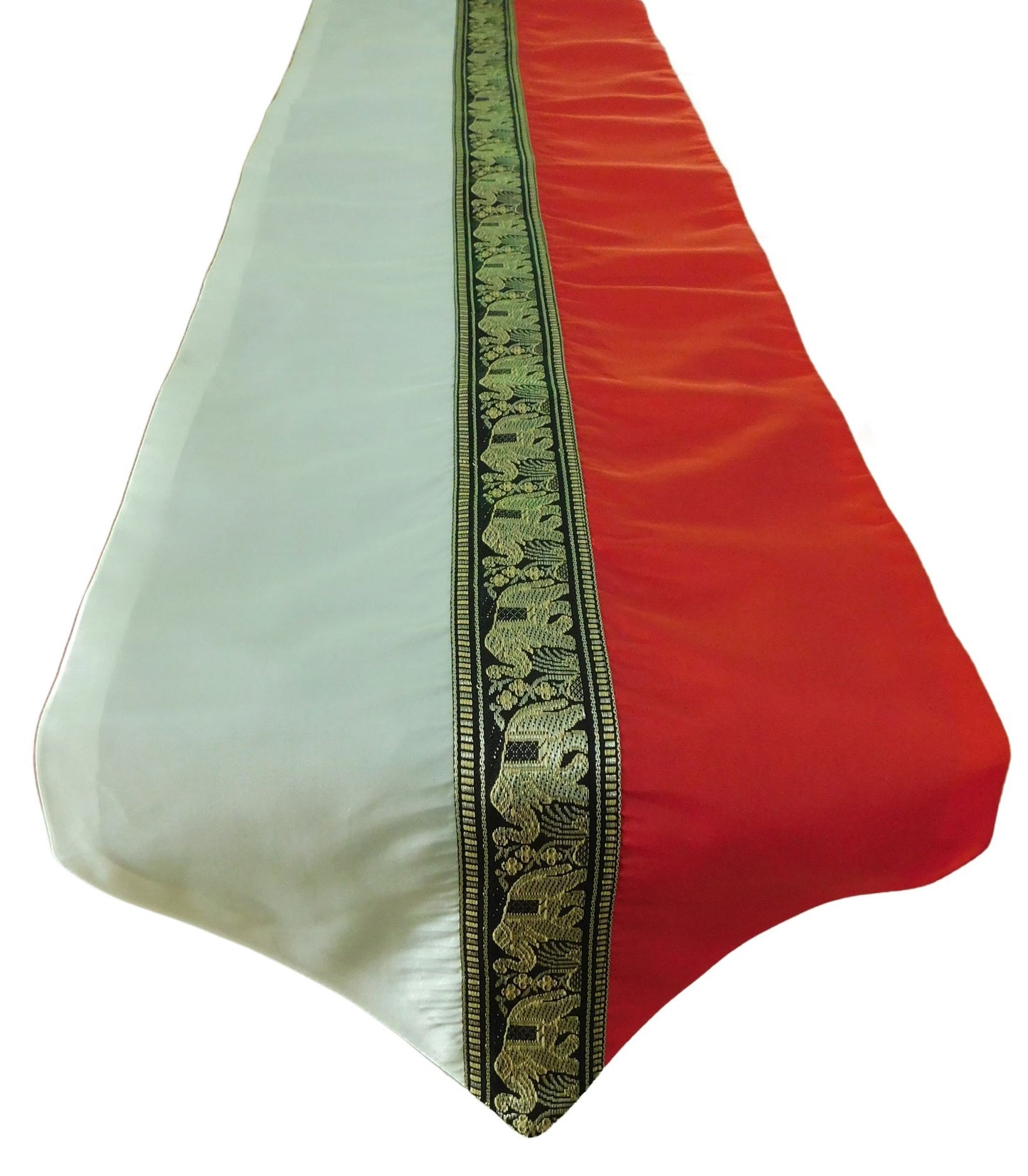 Chemin de table avec motif éléphant fête banquet Noël festival anniversaire fête de mariage salon cuisine nappe en soie thaïlandaise Thai Silk