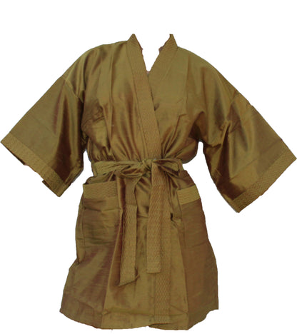 Kimono Robe Femme Long Satin Peignoir Soie Léger Soyeux Peignoir pour Demoiselles D'honneur Nuptiale Party Loungewear avec Poches